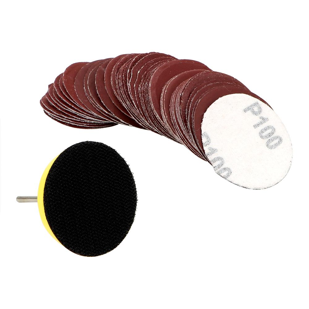 Sanding Disc Set Cleaning Tools 2inch Sanding Pad Sandpaper Disc
