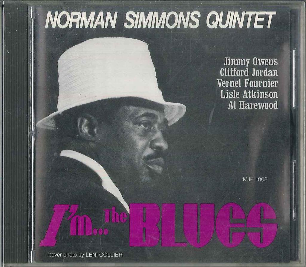 CD NORMAN SIMMONS - I'm The Blues MPJ1002 MILLJAC PUB US Jazz Used
