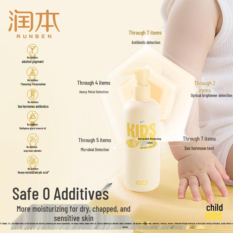 RUNBEN Children's Anti-Chapping Moisturizing Lotion