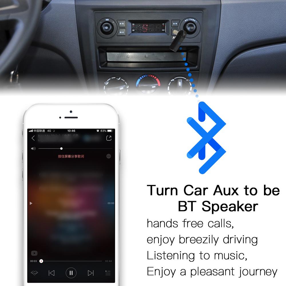 Mini Size Lightweight Portable Car Use Receiver Handsfree Wireless Bt Fm Transmitter Mp3 Music Buy At A Low Prices On Joom E Commerce Platform