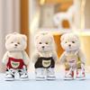 Plush Teddytales Toy With Dress Keychain Gift For Girls And Kids
