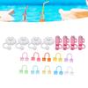 Straw Covers Caps Dustproof Decorative Splash Proof Odorless Reusable Straw Toppers for Party ShoppingTravelling Camping