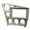 Silberne Autoradio-Blende Stereo Radio Blenden Panel Rahmen Abdeckung 9 Zoll Panel Rahmen Für Toyota Für MATRIX 2009 2010 2011 2012 2013 2014