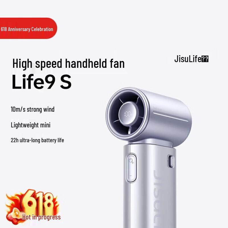 Jisu LIFE9S Handheld Bladeless Mini Fan