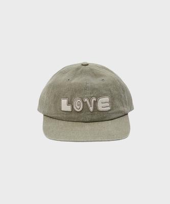 Oul Cap Applique Love Khaki