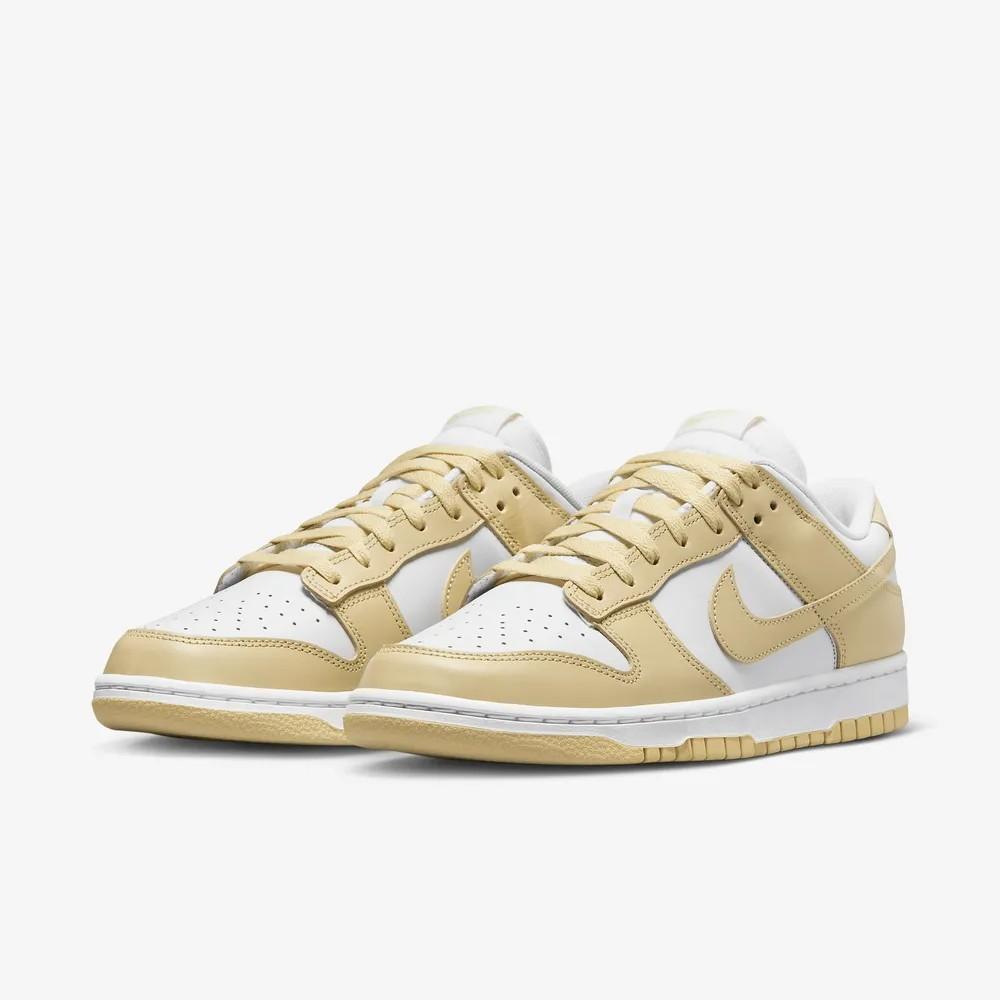 Nike Dunk Low Team Gold und Weiß DV0833-100