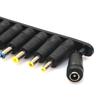 5,5x2,1mm für Notebook Laptop DC Stromladegerät Netzteil Adapter Spitzen Stecker Buchse zu 8 Stecker für Laptop Notebook