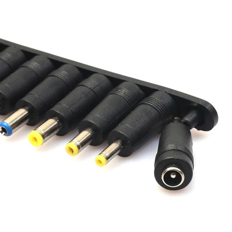 5,5x2,1mm für Notebook Laptop DC Stromladegerät Netzteil Adapter Spitzen Stecker Buchse zu 8 Stecker für Laptop Notebook