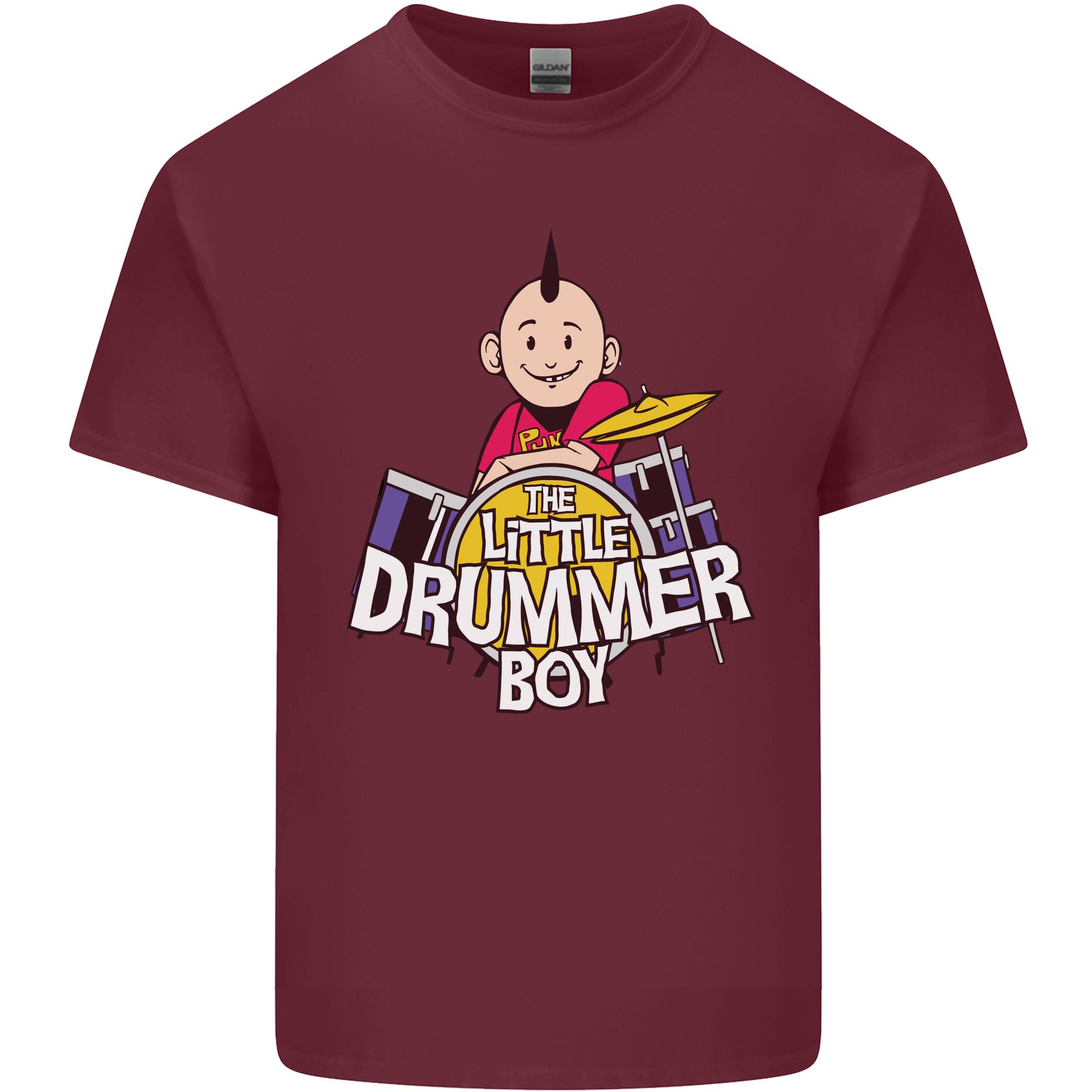 The Little Drummer Boy Funny Drumming Drum Unisexs Light Cotton TShirt S