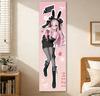 A-Alien Stage Ivan & Mizi Bunny Girl Long Tapestry, Vertical Anime Wall Hanging For Bedroom, Door, Otaku Room Decor