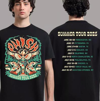 Phish Sommertour 2025 Tourdaten Zweiseiten Unisex T-Shirt M650 Unisex T-Shirt