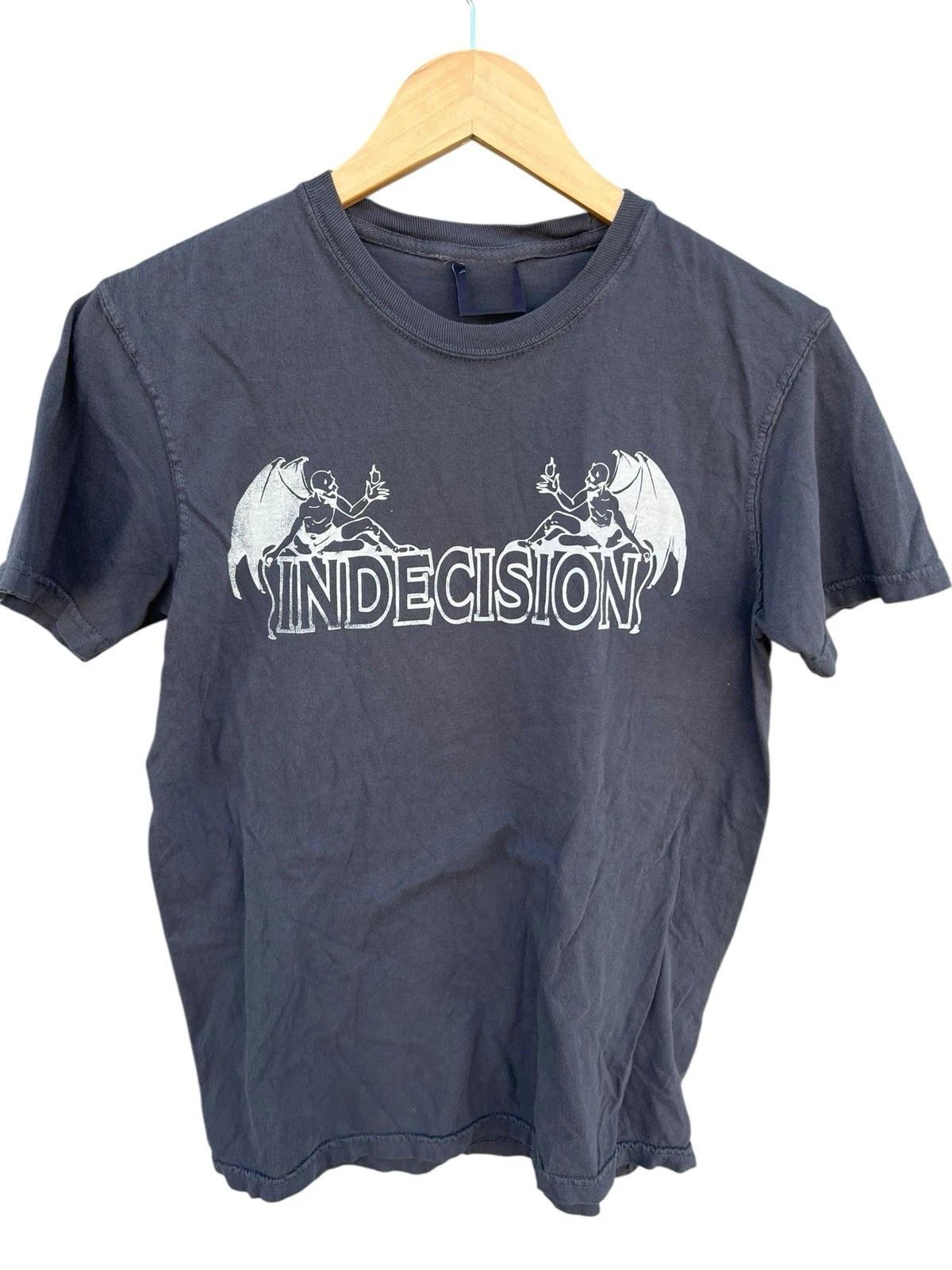 Indecision Band NYHC hardcore T Shirt Mens Womens Tees Top Full Size S-4XL L