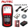 Autel AL619 AL519 Scanner OBD2 Ferramenta de Diagnóstico de Carro Leitor de Código Automotriz ABS,SRS Scanner de Diagnóstico EOBD Automotivo Ferramenta de Varredura