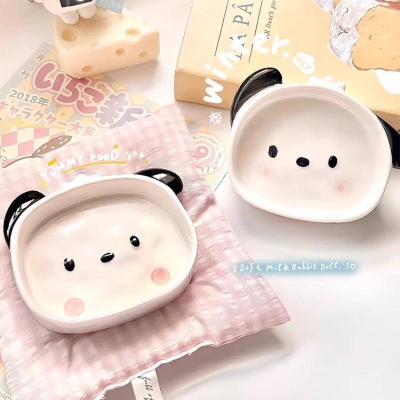 Cartoon Dipping Sauce Plate, Cute Small Plate, Snack Plate, Barbecue Dipping Sauce Plate, Vinegar Plate, Small Dipping Sauce Plate