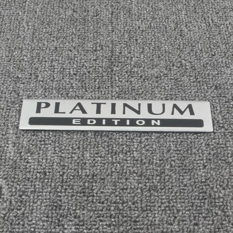 Suitable for Sequoia Transit Speedmaster modified car sticker PLATINUM EDITION Platinum version car logo tail label