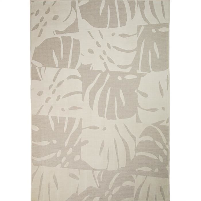 Tapis scandinave moderne doux écru 120x160