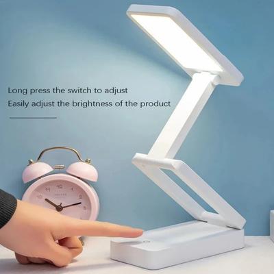 Folding LED Desk Lamp Rechargeable Battery Specific Eye Protector Dormitory Portable Large Table Lamp CapacityLed Night Lights