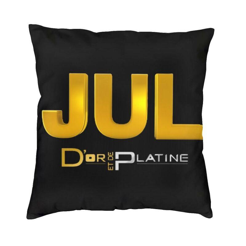 

Jul French Rapper Hip Hop Cushion Cover Double Side 3D Printing Throw Pillow Case for Sofa Custom Pillowcase Home Decorative 30x30cm 12x12in