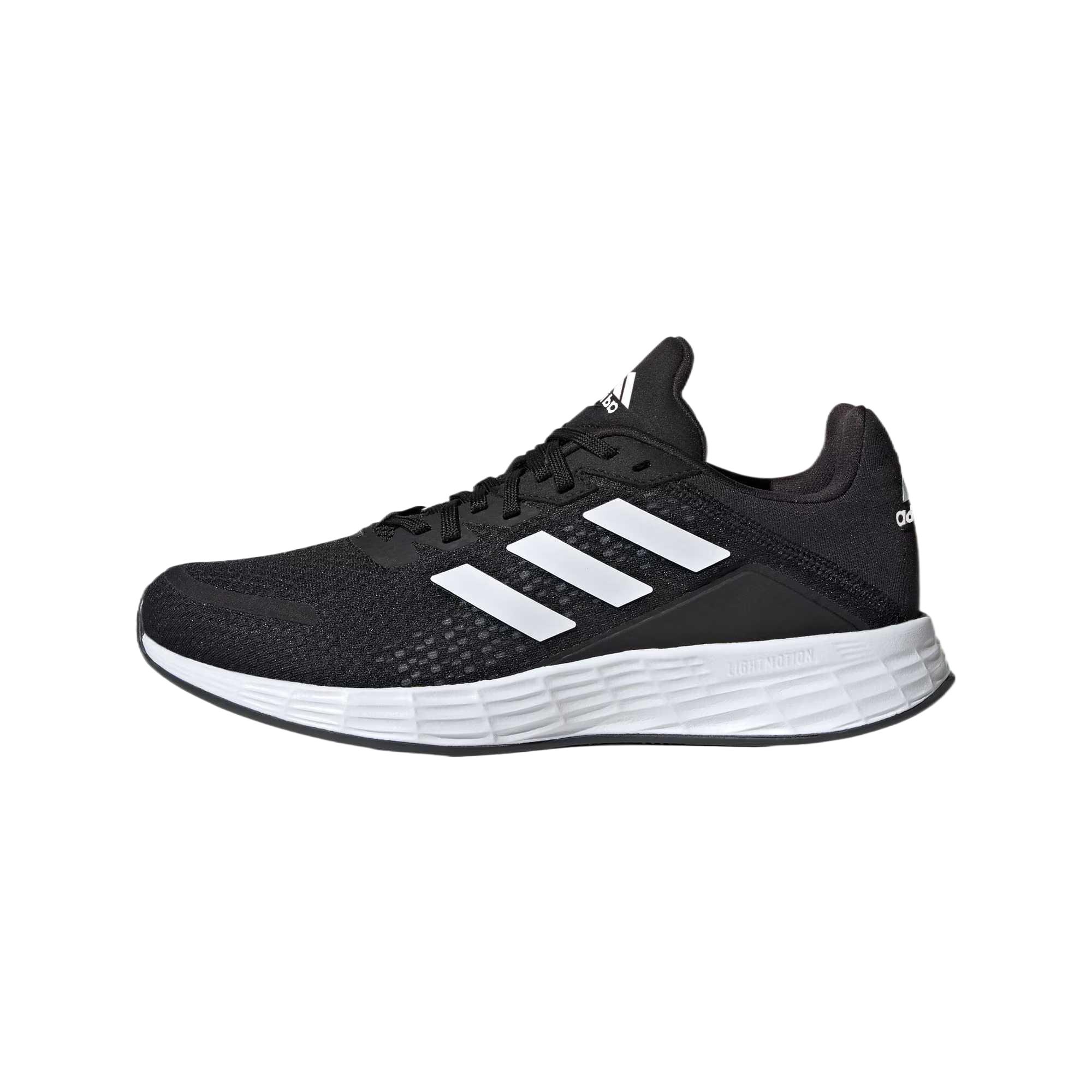 

Adidas Duramo Sl Cushioning Abrasion Resistant Breathable Low top Training Racing Running Shoes Unisex Black White Sneakers JQ9716 43⅓