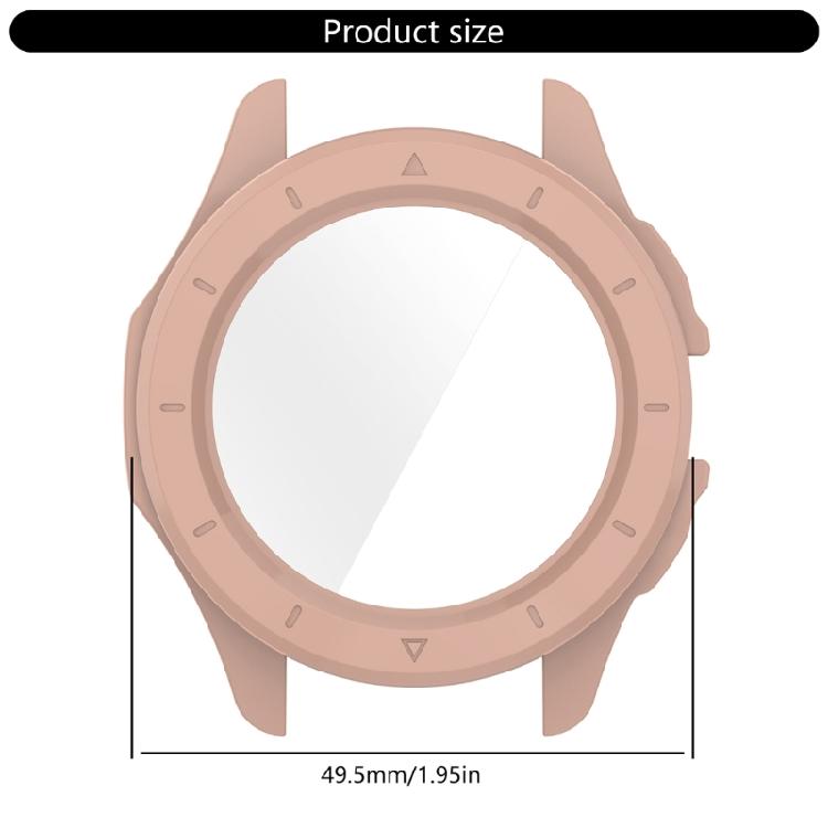 Protetor de Tela Integrado Capa para Relógio Esportivo Resistente a Arranhões Choque Smartwatch Cobertura Total Bumper Shell