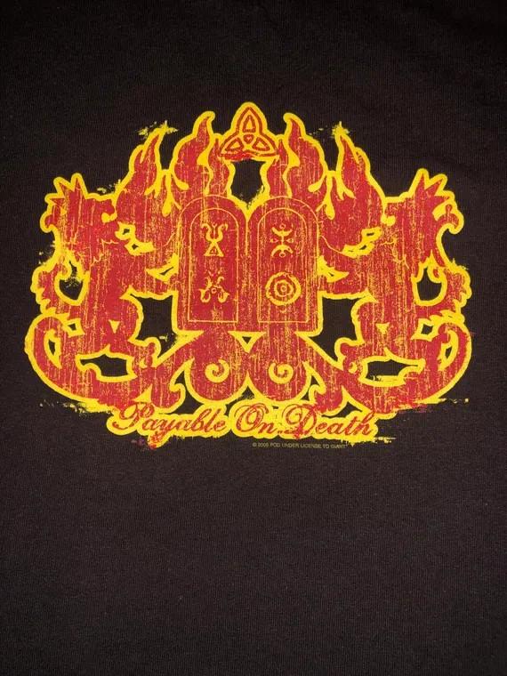 POD - Vintage - Payable On Death - Nu Metal Rap Rock Band T Shirt BT1406 Unisex T-Shirt S