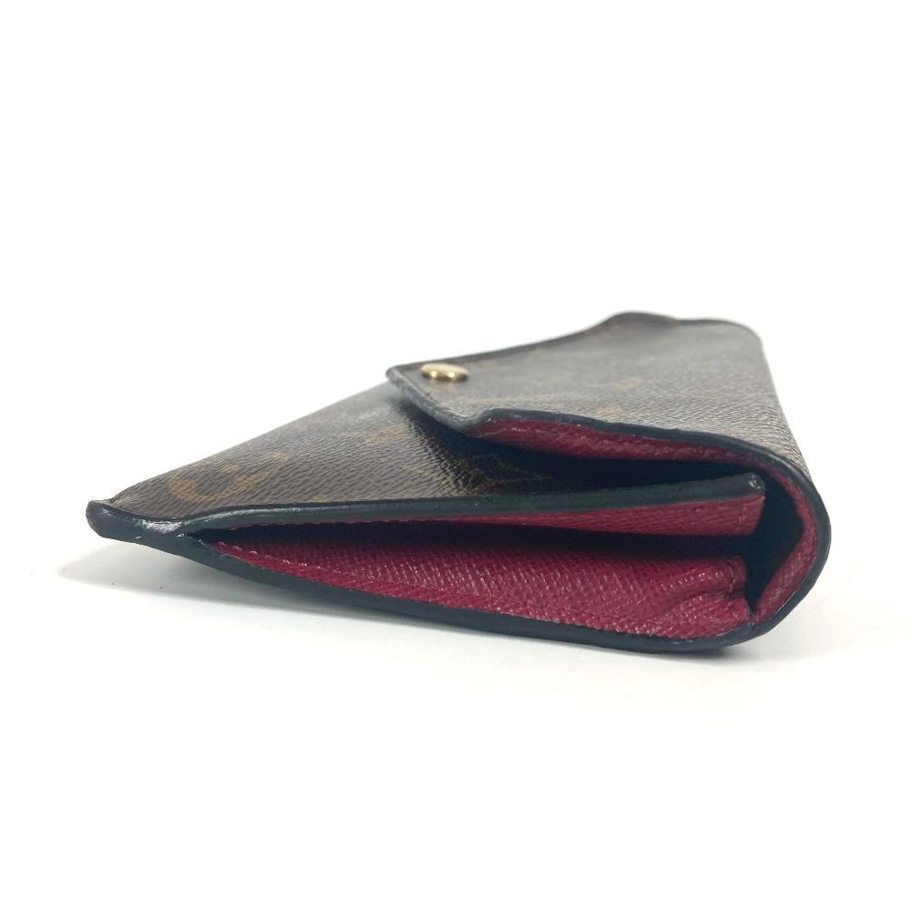 Louis Vuitton M62155 Monogram Portefeuille Jeanne Long Wallet Flap Long Wallet
