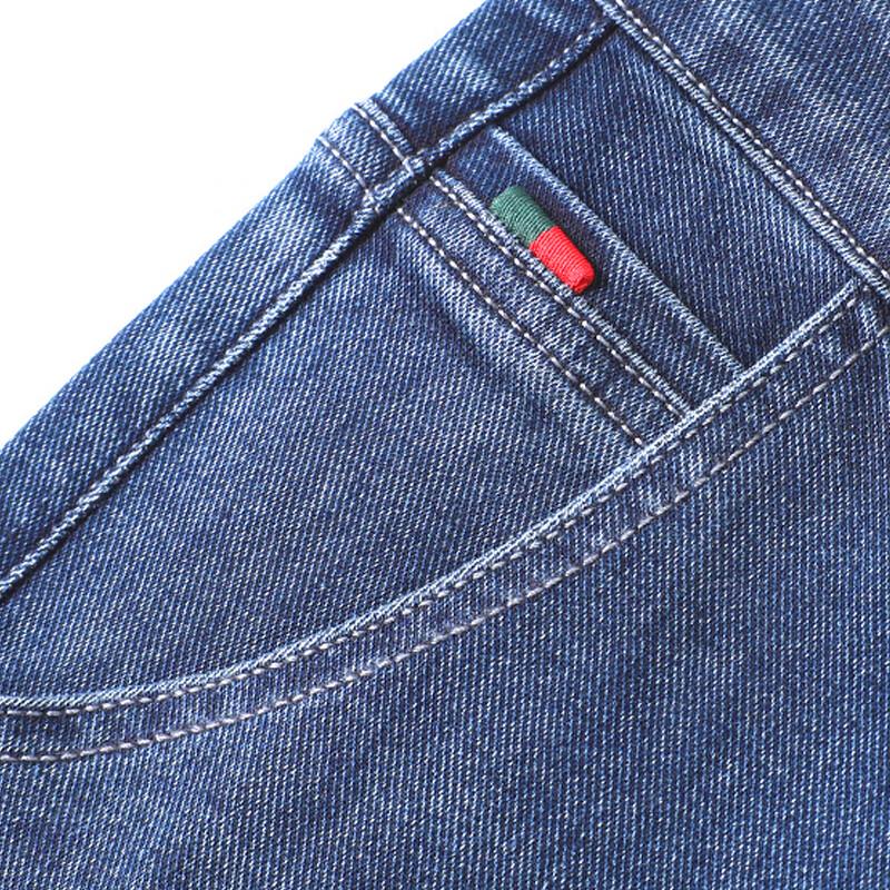 ROMON Men's Slim Fit Straight Leg Stretch Jeans