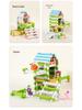 Children's Creative Wooden House Building Blocks DIY Toy