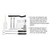 17/23Pcs Storage Case Spray Nozzle Cleaning Brush Set  Power Tool Accessories