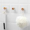 1Pcs Wall-Mounted Nordic Solid Wood Hook Creative Household Wooden Decorative Hook Bedroom Key Coat Hooks Seamless Sticky Hooks