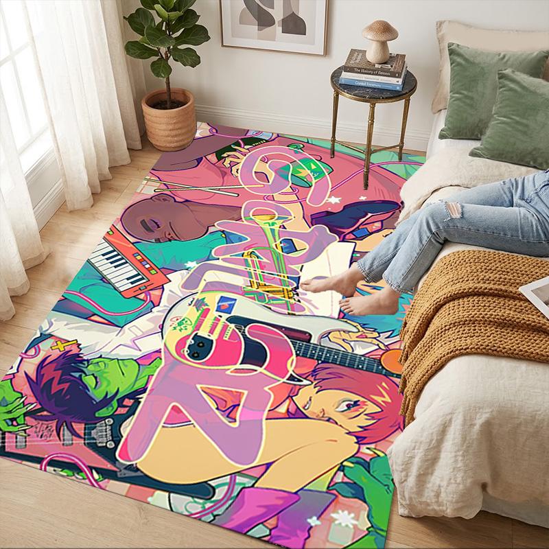 Girlz Living Room Nonslip Area Rug Soft Carpet For Bedroom Game Playroom Sofa Office Home Decor Doormat Christmas Gift C929792