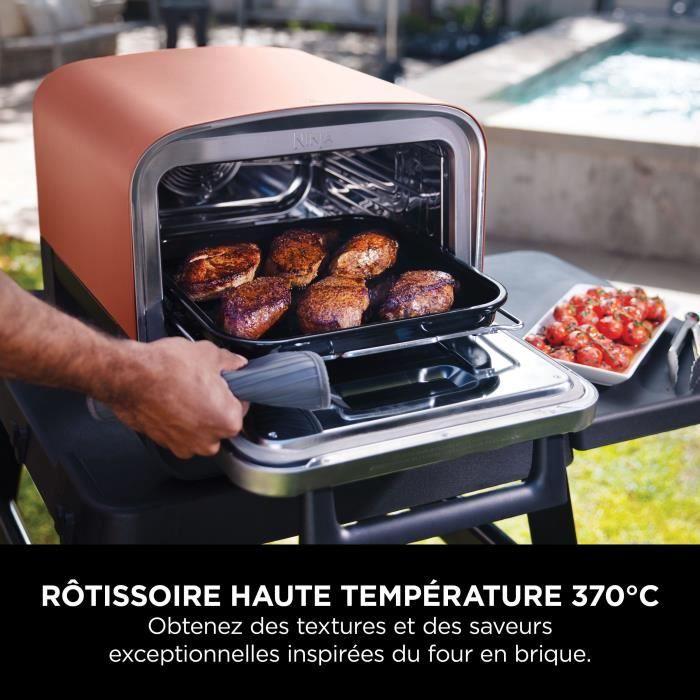Pizzaofen NINJA - Woodfire OO101EU - 8 Garprogramme - Bis zu 370°C - 2400W