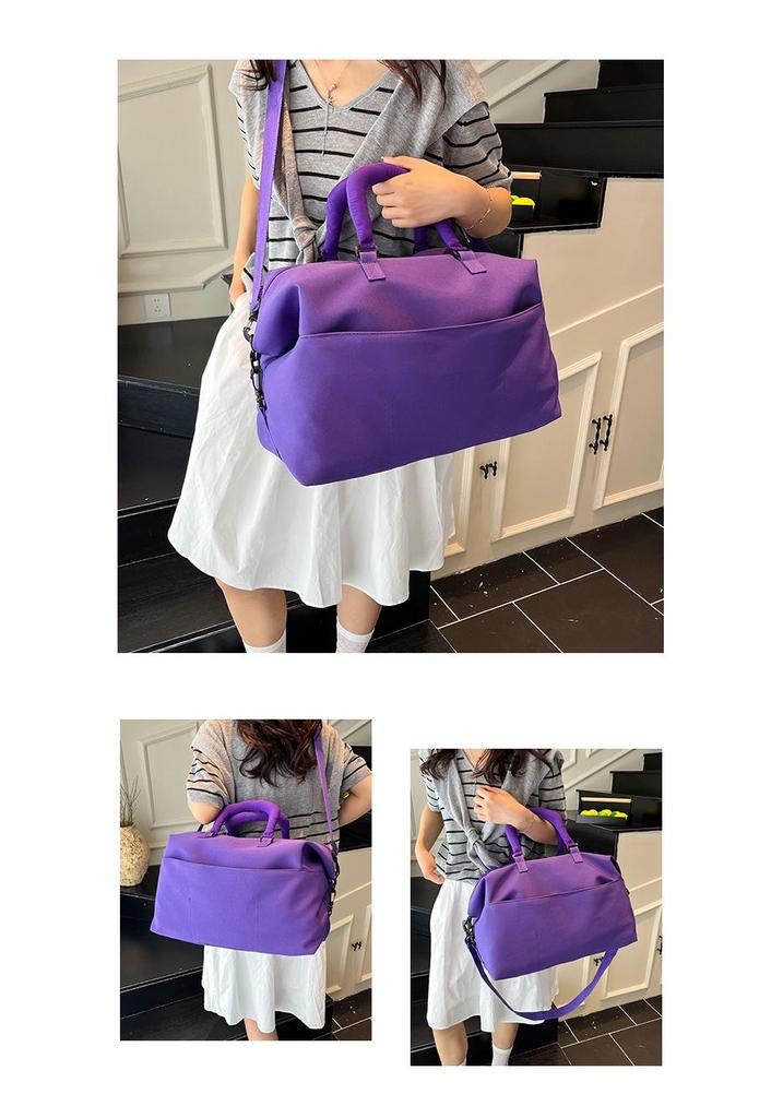 Versatile Lightweight Travel Handbag: Large Capacity, Waterproof, Ideal for Short Business Trips and Gym Use for Both Men and Women