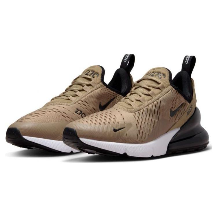 Nike Air Max 270 Khaki Schwarz Unisex Sneaker Braun Weiß FQ8830-247
