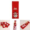 Vibrant Christmas Santa Wine Bottle Bag Cover For A Joyful Holiday Celebration