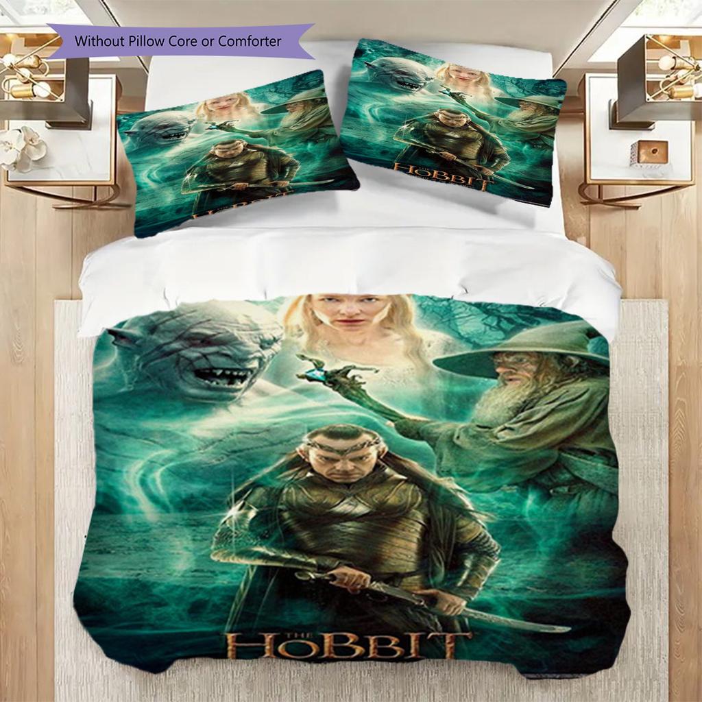 Lord Rings Two Towers Bedding 1 Duvet Cover 2 Pillowcase Without Core Duvet Cover And Pillowcase Soft And Comfortable