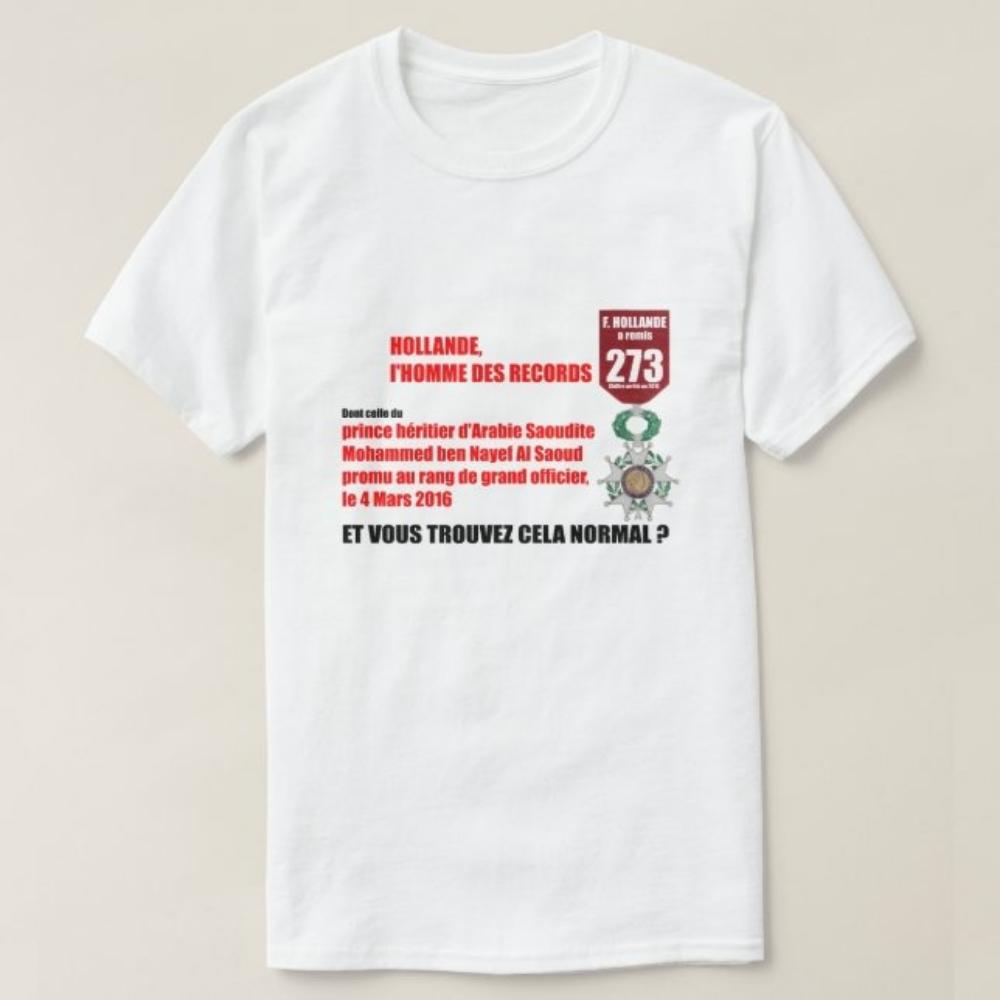 Hollande Record Legions DHonneur TShirt 100 Cotton ONeck Short Sleeve Summer Casual Mens Tshirt Streetwear S
