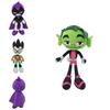 Adorable 10-inch Teen Titans Go Plush Toy Collection Featuring Robin Raven Cyborg