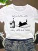 Women Short Sleeve Fashion Clothing Clothes Graphic Cartoon Wine Love Animal Pet 90s Summer Tshirt FeUnisex Top Aesthetic Clothes
