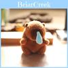Mini Capybara Plush Keychain Durable Pp Cotton Stuffed Animal Bag Charm For Teens Kids Girls Decor