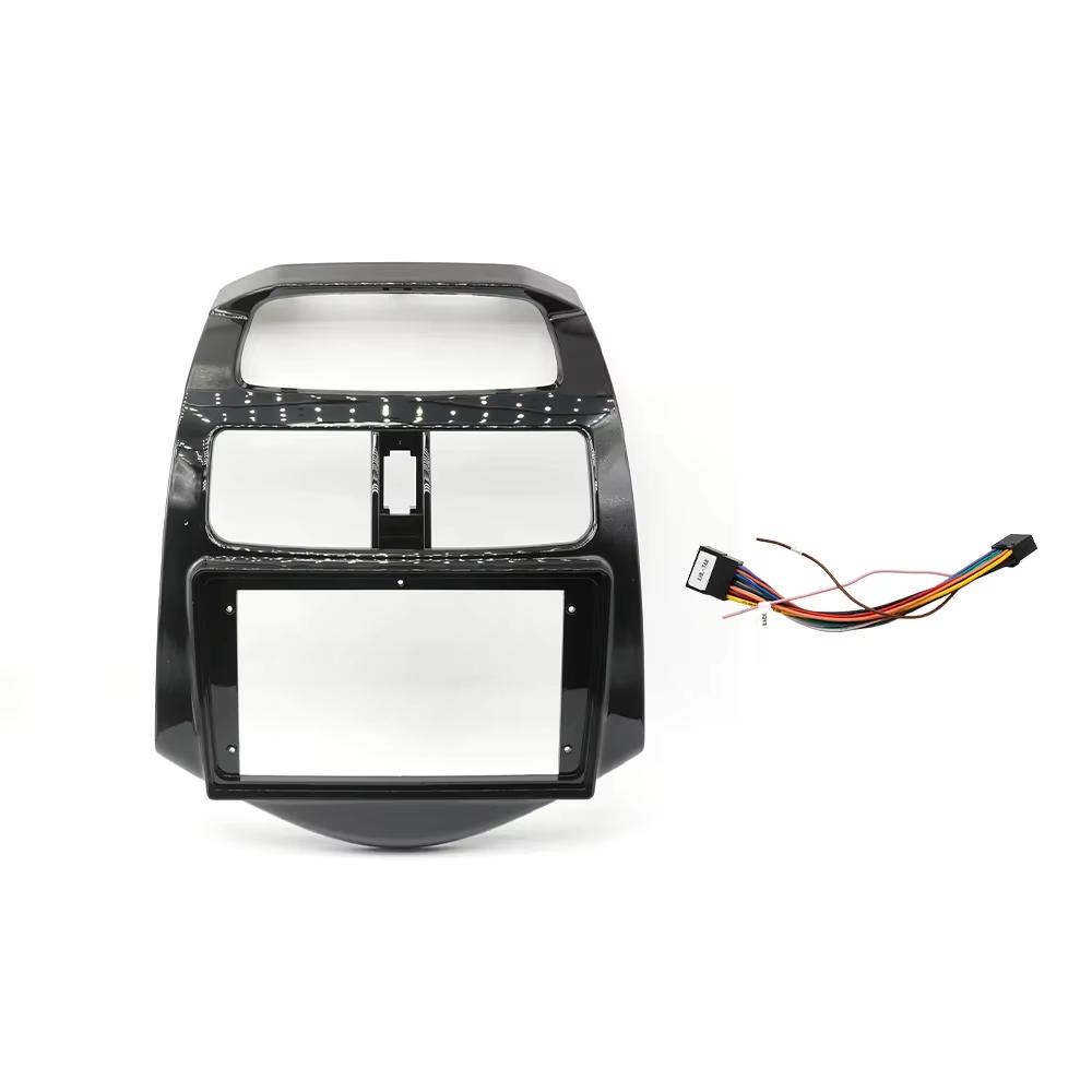 9" Car Radio Fascia Frame for Chevrolet Spark BEAT MATIZ 2011-2015 Interior Dashboard DVD Panel Accessories Decorative Kit