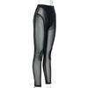 Bobbi K21PT668 Multi-color Women's European & American 2021 Fall/Winter Fashion Tight See-through Mesh Leggings