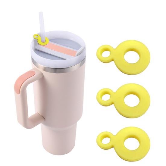 Силиконовые соломенные подвесные украшения с металлическим крючком Портативные подвески — фото 12