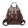 Vintage Brown Suede Backpack with Deer Embossed Design - Convertible Shoulder Bag for Women, Fashion Travel & Daily Use