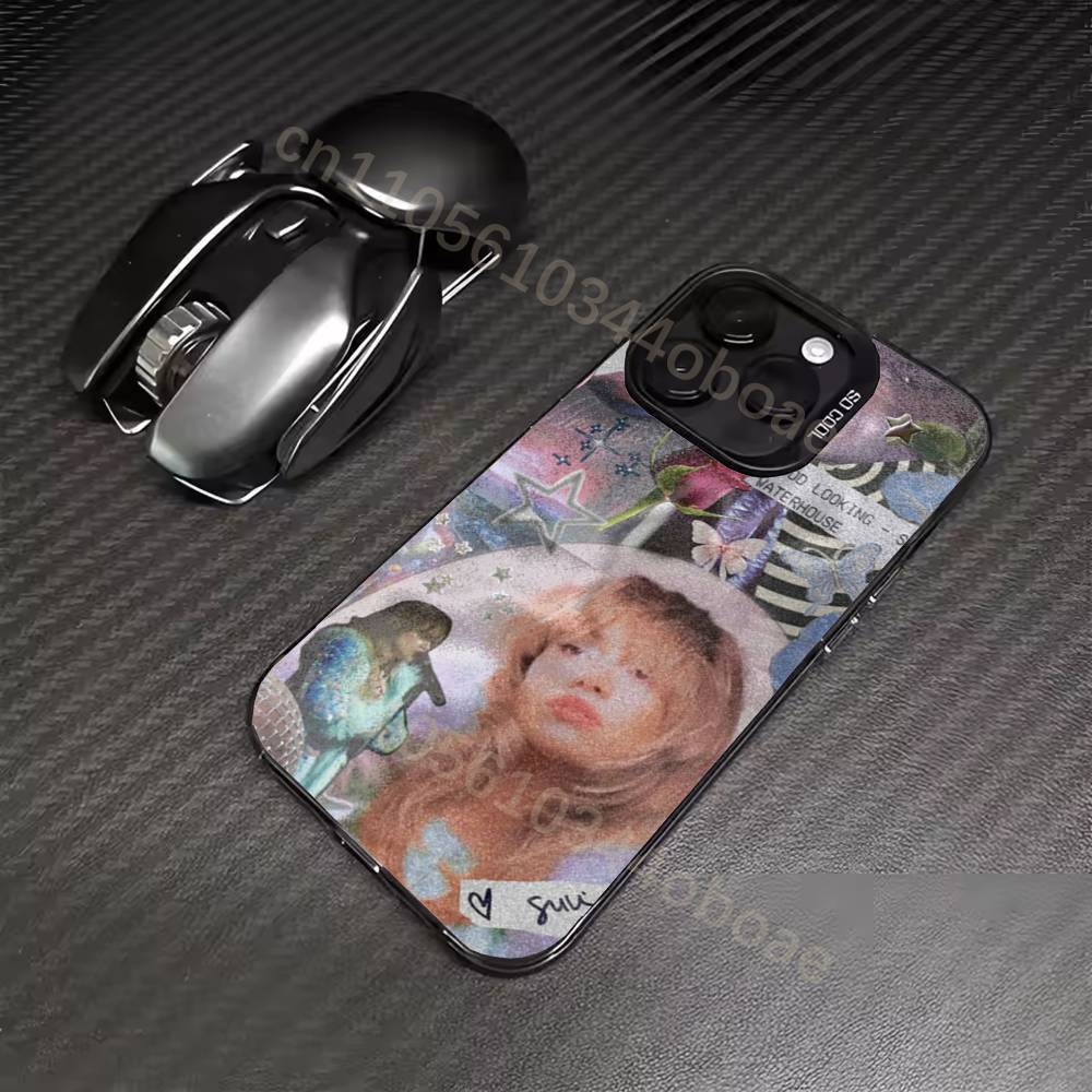 

S-Suki W-Waterhouse Phone Case For iPhone 17,16,15,14,13,12,11,Pro,Max,Plus Soft Black Cover iPhone13mini