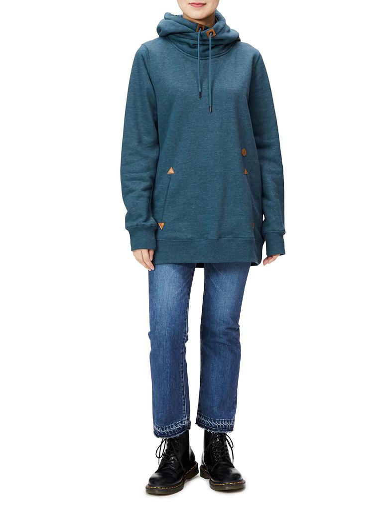 Volcom Warm Sweatshirt TOWER Snowboard Size M Women's (Long Fit) [H4152304 / P/O FLEECE] Jacket, SRB_Storm Blue,