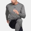 Under Armour Fitted Sports Training Crewneck Sweatshirt Men Sweatshirt Carbon-Gray 1310989-090