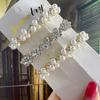 Korean Crystal Spring Hair Clips Pins Pearl Hair Barrettes For Women Girl Headband Simple Hair Accessories Headwear
