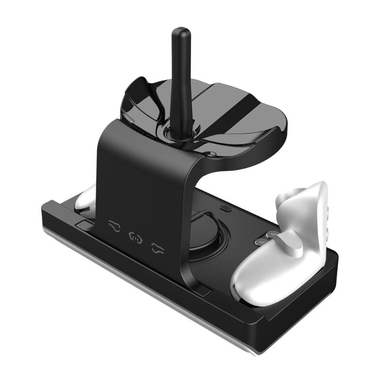 

Charging Base For 3 LED Charging Dock Headset Storage Rack Charging Base VR Glasses Controllers Chargers Handle Base