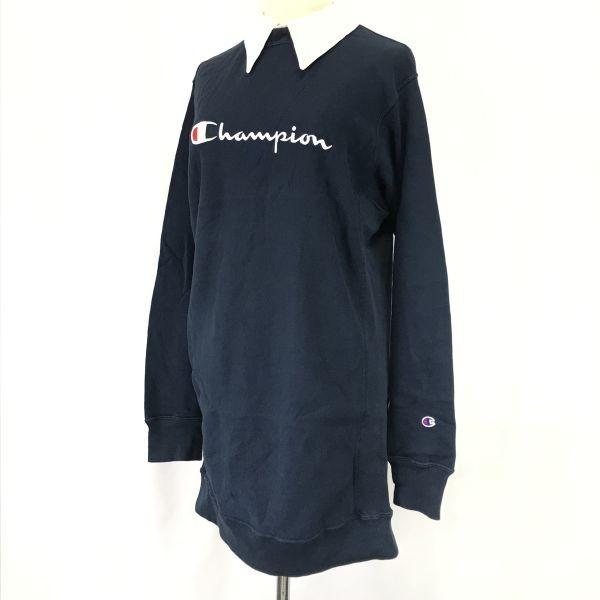 jouetie x Champion Reverse Weave Sweat Dress Collared Logo Women’s M Navy(USED)